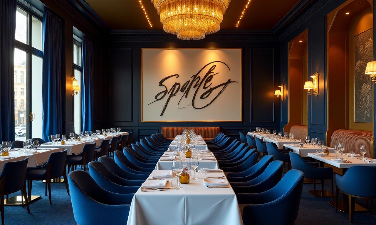 Luxury dining room ambiance